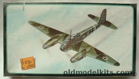 AMT-Frog 1/72 Messerschmitt ME-410 A-1 or ME-410 A-1/U-4 - (Frog molds), 3701-80 plastic model kit